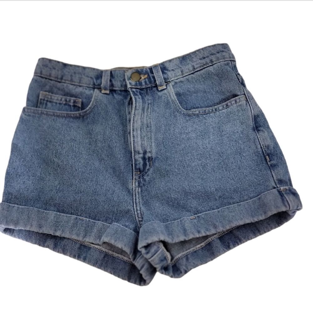 American Apparel Blue Jean Shorts